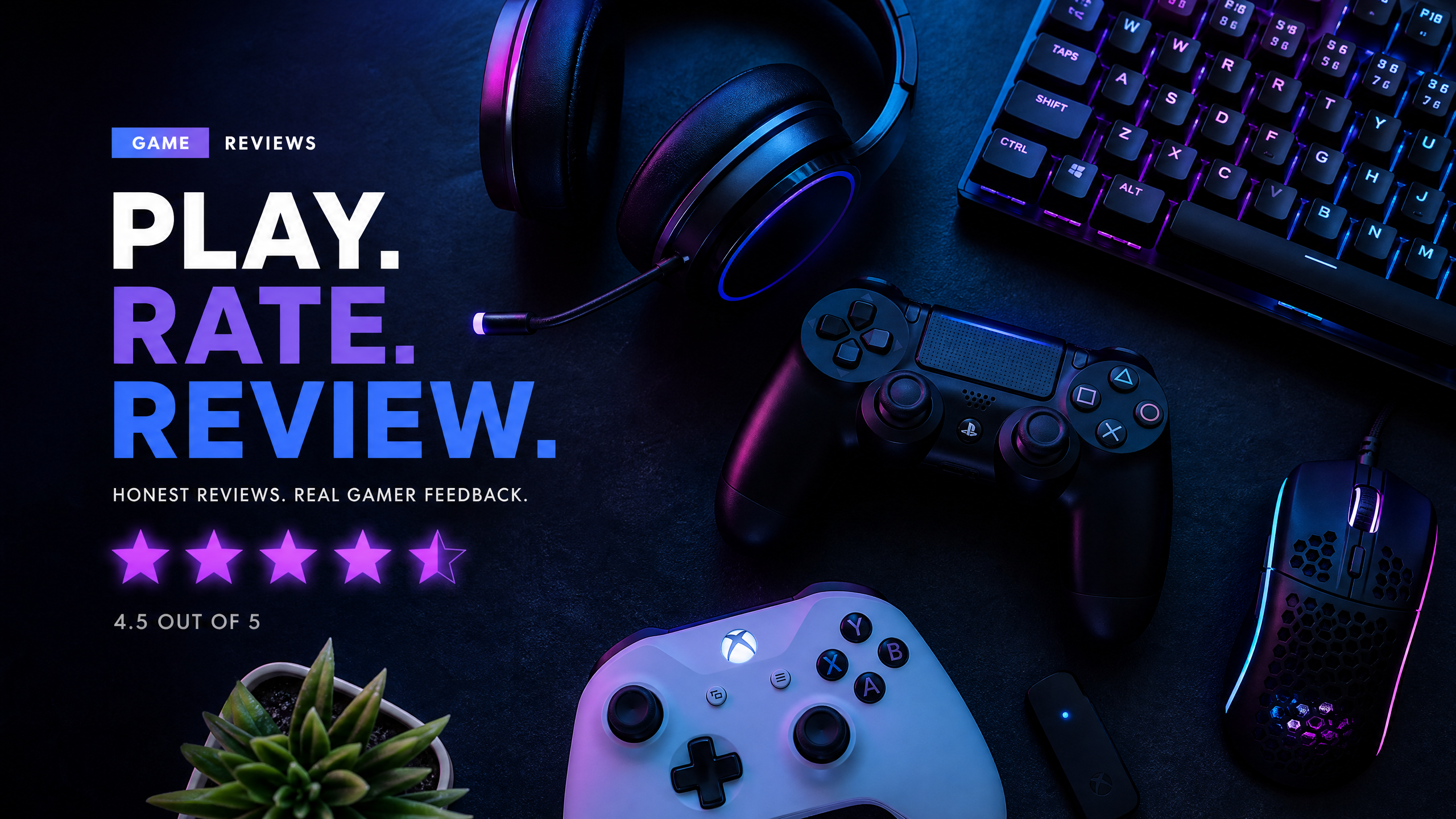 Game Reviews Banner
